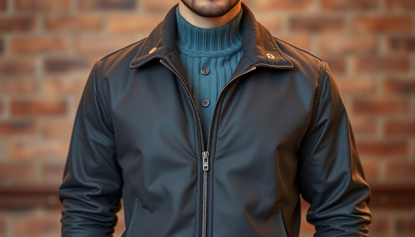 Slim Fit Bomber Ceket ürününün ana görseli