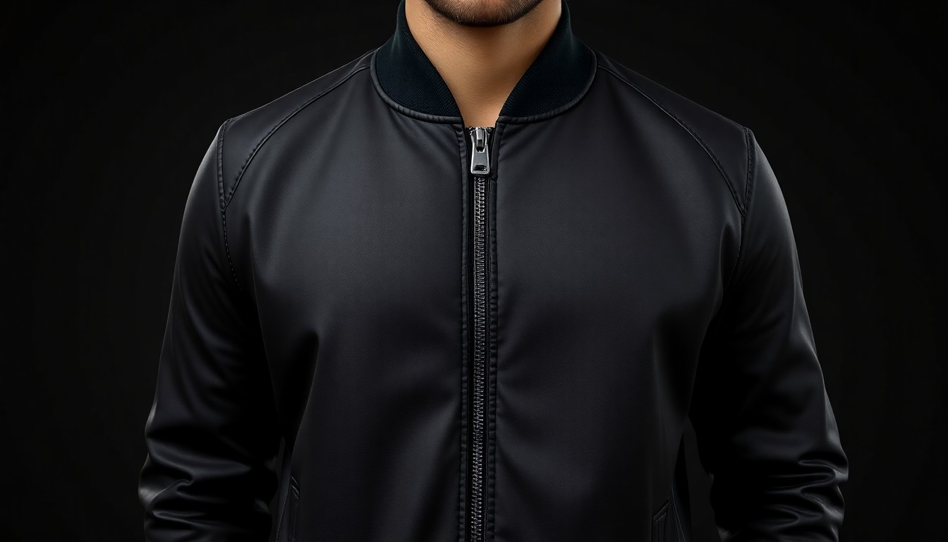 Slim Fit Bomber Ceket ürününün ikinci görseli